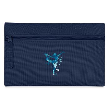 Figure skating splash - Pencil Case - navy - Front