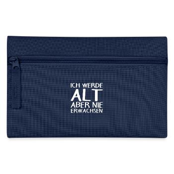 Lustiger Spruch lustige Sprüche Geschenk - Federtasche - Navy - Vorne