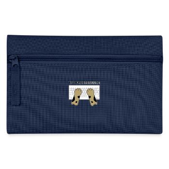 Siam Katze Kätzchen Programmierer Nerd Geschenk - Federtasche - Navy - Vorne