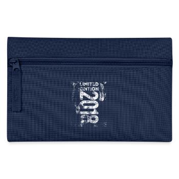 Limited Edition 2018 Geburtstag 2018 geboren Retro - Federtasche - Navy - Vorne