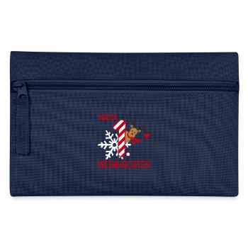Mein erstes Weihnachten - Federtasche - Navy - Vorne