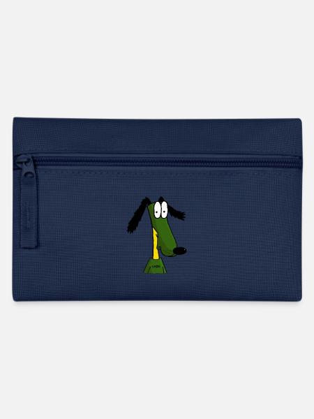 Der lustigste Cartoon-Hund aller Zeiten - Federtasche - Navy