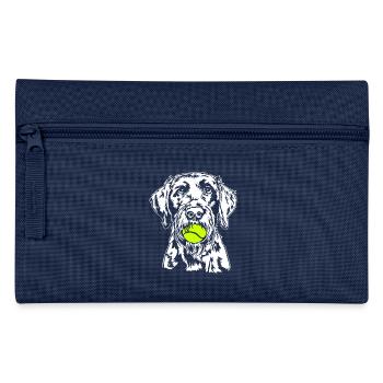 Balle allemande à poil dur Ball Junkie Dogs Wilsigns - Trousse - marine - Devant