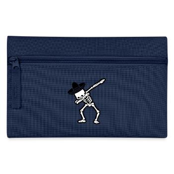 Tamponnage du crâne Mexicains - Trousse - marine - Devant