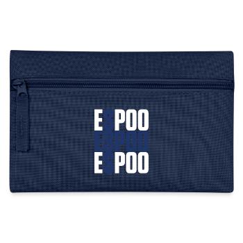 Espoo Finnland Fahne - Federtasche - Navy - Vorne