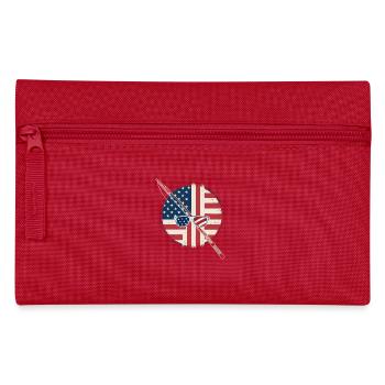 USA Fly Fishing Adventure - Pencil Case - red - Front