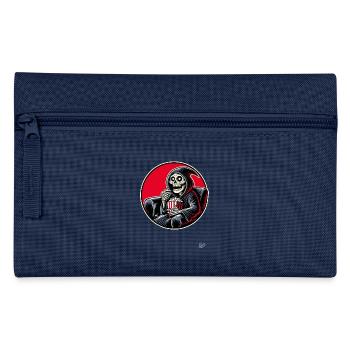 Grim Reaper Cineast mit Popcorn - Federtasche - Navy - Vorne