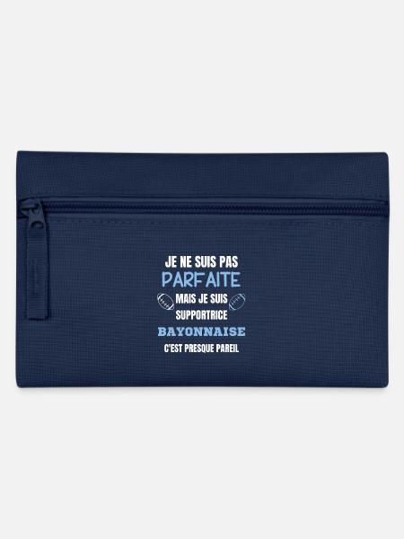 Supportrice Bayonnaise Parfaite Rugby - Trousse - marine