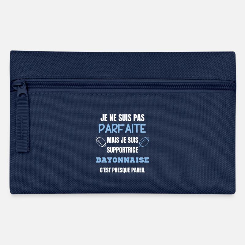 Supportrice Bayonnaise Parfaite Rugby - Trousse - marine