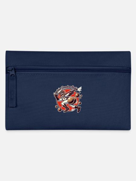 Captain Doodoo Balls – Der verrückte Sci-Fi-Held - Federtasche - Navy