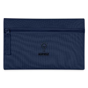 Käpsele - Clever Genie Schwaben Schwäbisch Dialekt - Federtasche - Navy - Vorne