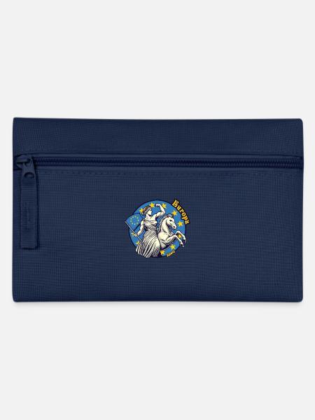 Europa die Schöne und Starke - Federtasche - Navy