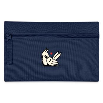 Schlafender Kakadu - Federtasche - Navy - Vorne