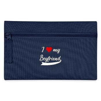 ❤️ Amour Couple Saint-Valentin Cadeau Petit Ami Amour - Trousse - marine - Devant