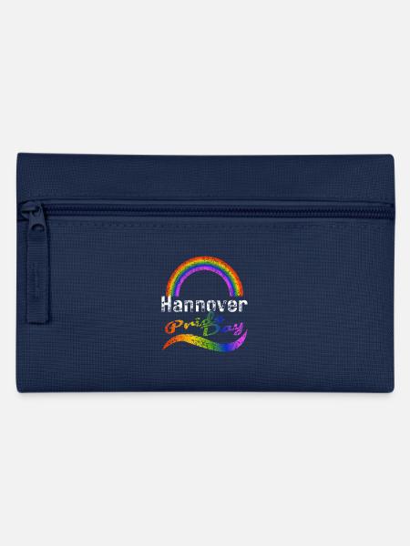 Pride Day Hannover LGBTQ+ CSD Gay Queer Liebe - Federtasche - Navy