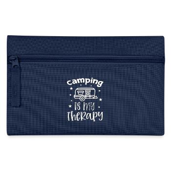 Adventure Outdoor Camping Nature Freedom Hiking - Pencil Case - navy - Front