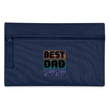 Best Dad Ever Retro Vintage - Federtasche - Navy - Vorne
