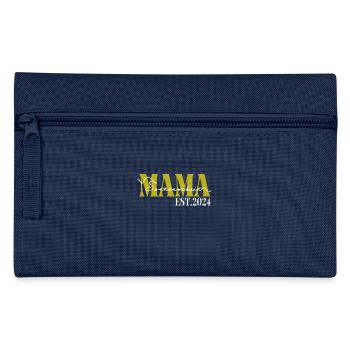 Mama Sonnenschein 2024 Bestes Geschenk - Federtasche - Navy - Vorne