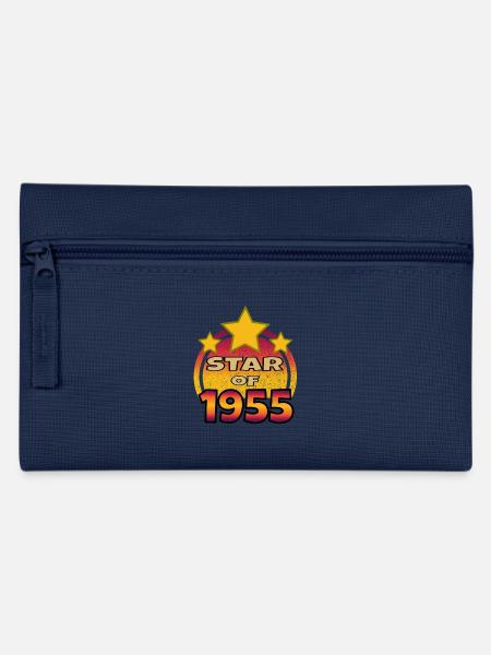 1955 Geburtstag Retro Jahrgang Geschenk - Federtasche - Navy