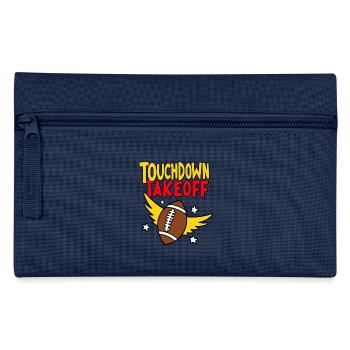 Touchdown Takeoff – Football mit Flügeln - Federtasche - Navy - Vorne