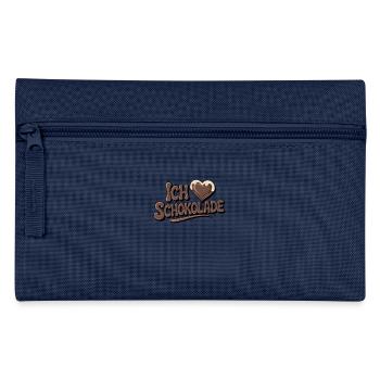 Schoki Ich Liebe Schokolade - Federtasche - Navy - Vorne