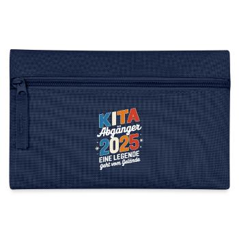 Kita Abgänger 2025 Legende Schulstart - Federtasche - Navy - Vorne