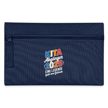 Kita Abgänger 2025 Legende Schulstart - Federtasche - Navy - Vorne