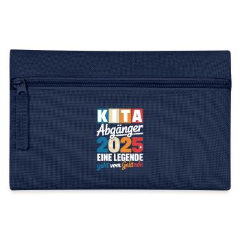 Kita Abgänger 2025 Legende Schulstart - Federtasche - Navy - Vorne