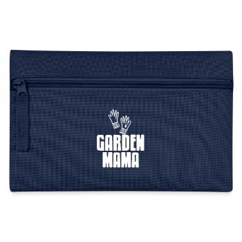 Garden Mama Green Thumb Proud Plant Mom - Federtasche - Navy - Vorne