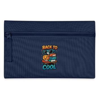École, école primaire, rentrée scolaire, garderie - Trousse - marine - Devant