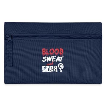 Blood Sweat and Gear Hardcore Cycling Grind - Federtasche - Navy - Vorne
