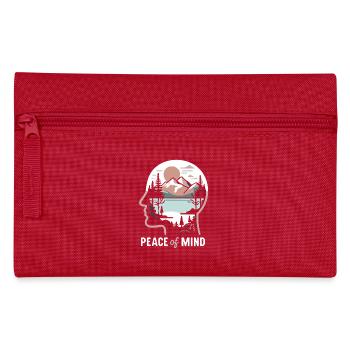 Motivation de l’état d’ – Chemise Peace of Mind - Trousse - rouge - Devant