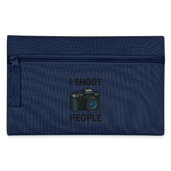 Photography Images Photos Camera Therapy - Pencil Case - navy - Front