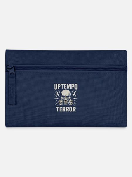 Uptempo Terror Shirt – Hardcore Techno - Federtasche - Navy