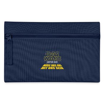 DAS WARS - Cooles Abi '25 Motto Shirt, Abitur 2025 - Federtasche - Navy - Vorne