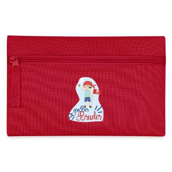 großer Bruder Pirat - Federtasche - Rot - Vorne