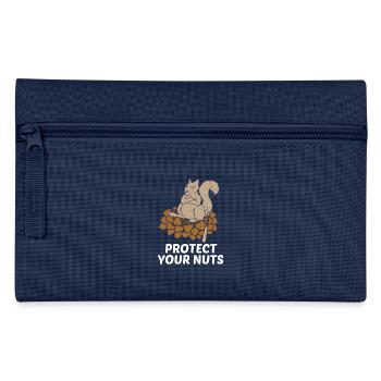 Protégez votre cadeau de noix - Trousse - marine - Devant