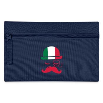 Italie nation à la mode rétro emblématique - Trousse - marine - Devant