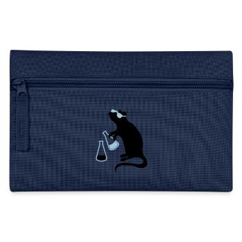 laborratte - Federtasche - Navy - Vorne