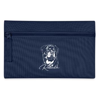 ROTTWEILER Chien Rotti Rottie IGP Wilsigns Chiens - Trousse - marine - Devant