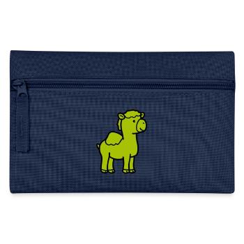 Kamel Comic - Federtasche - Navy - Vorne