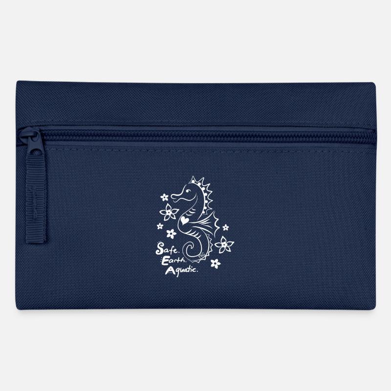 Hippocampe - Trousse - marine