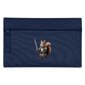 Eichhörnchen-Ritter-Schwert 3 - Federtasche - Navy - Vorne