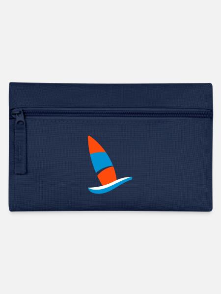 windsurfing logo - Federtasche - Navy