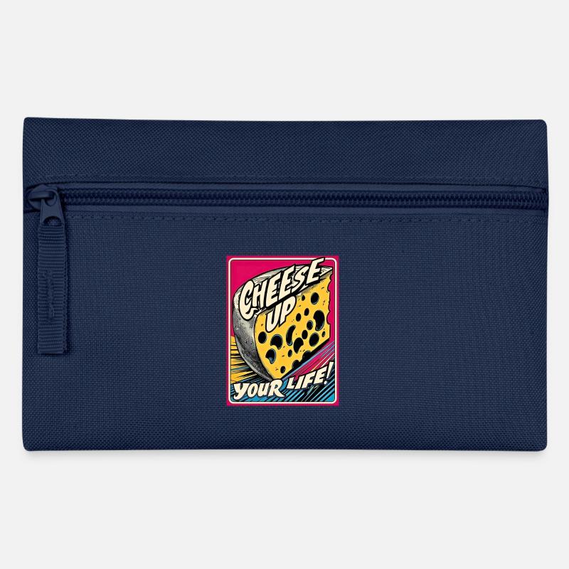 Cheese up your Life! - Federtasche - Navy