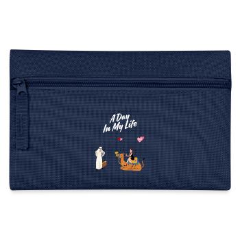 A DAY IN MY LIFE - Federtasche - Navy - Vorne