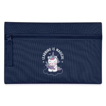 Lernen ist magisch - Federtasche - Navy - Vorne