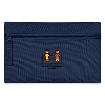 Walking II - Federtasche - Navy - Vorne