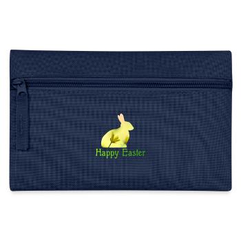 Joyeuses Pâques - Trousse - marine - Devant