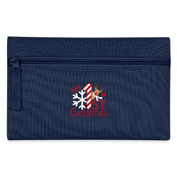 Mein erstes Weihnachten - Federtasche - Navy - Vorne